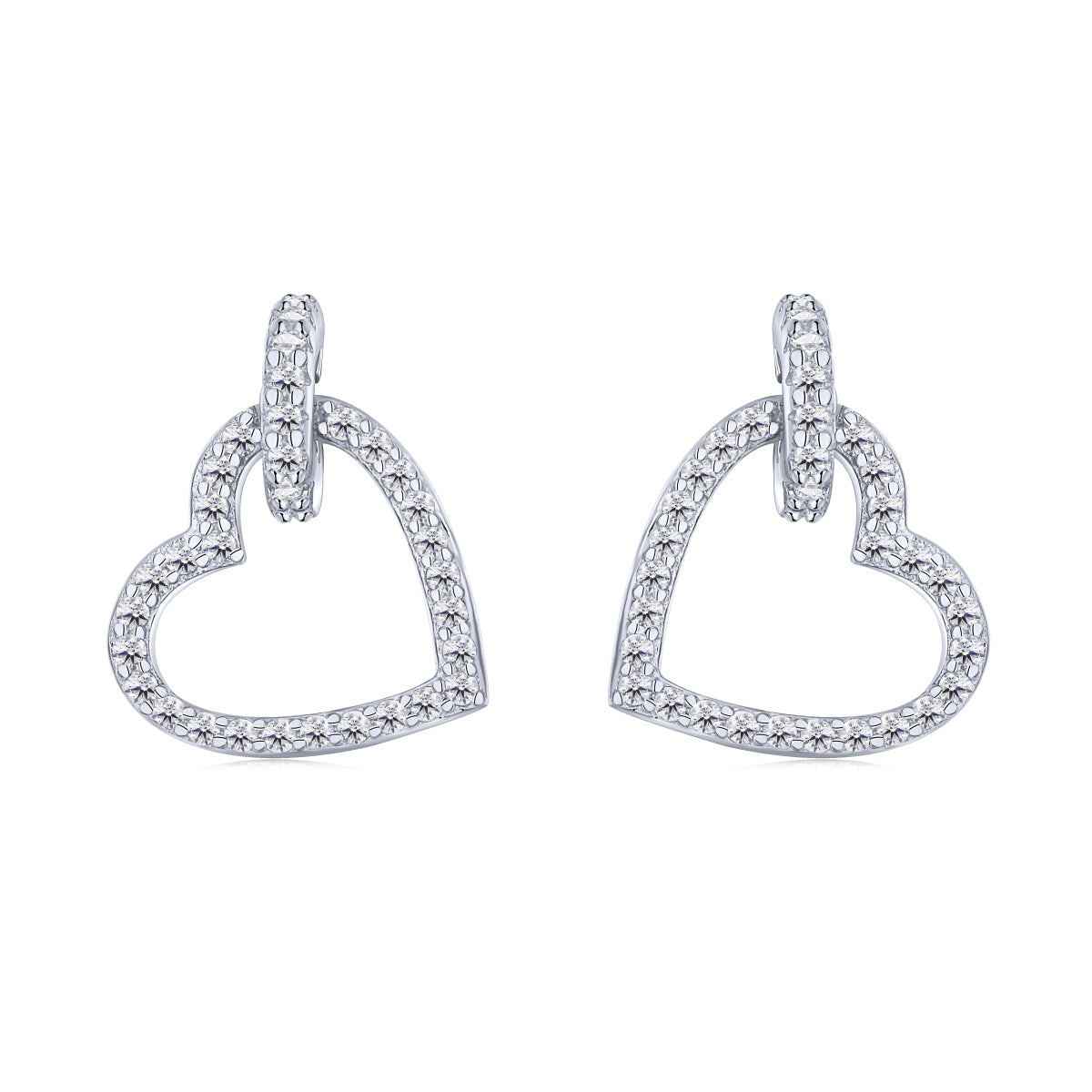 [ELAN LUXE]Dainty Heart Shape Earrings