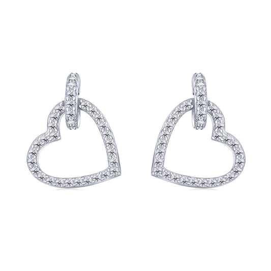 [ELAN LUXE]Dainty Heart Shape Earrings