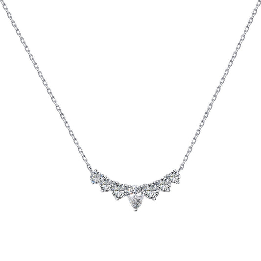 [ELAN LUXE]Dainty Colorful Heart Necklace