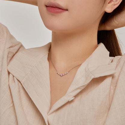 [ELAN LUXE]Dazzling Rainbow Necklace