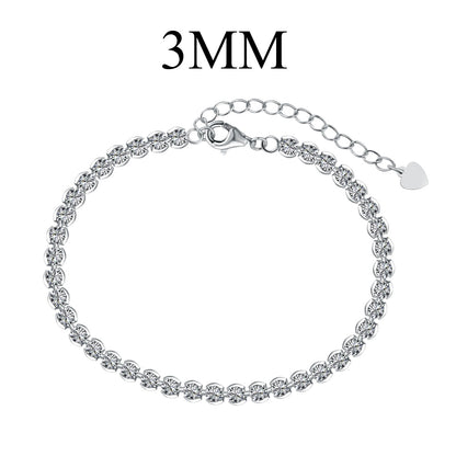[ELAN LUXE]Ornate  Sparkling Round Cut Daily Bracelet
