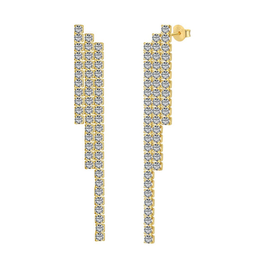 [ELAN LUXE]Luxurious Dainty Banquet Earrings