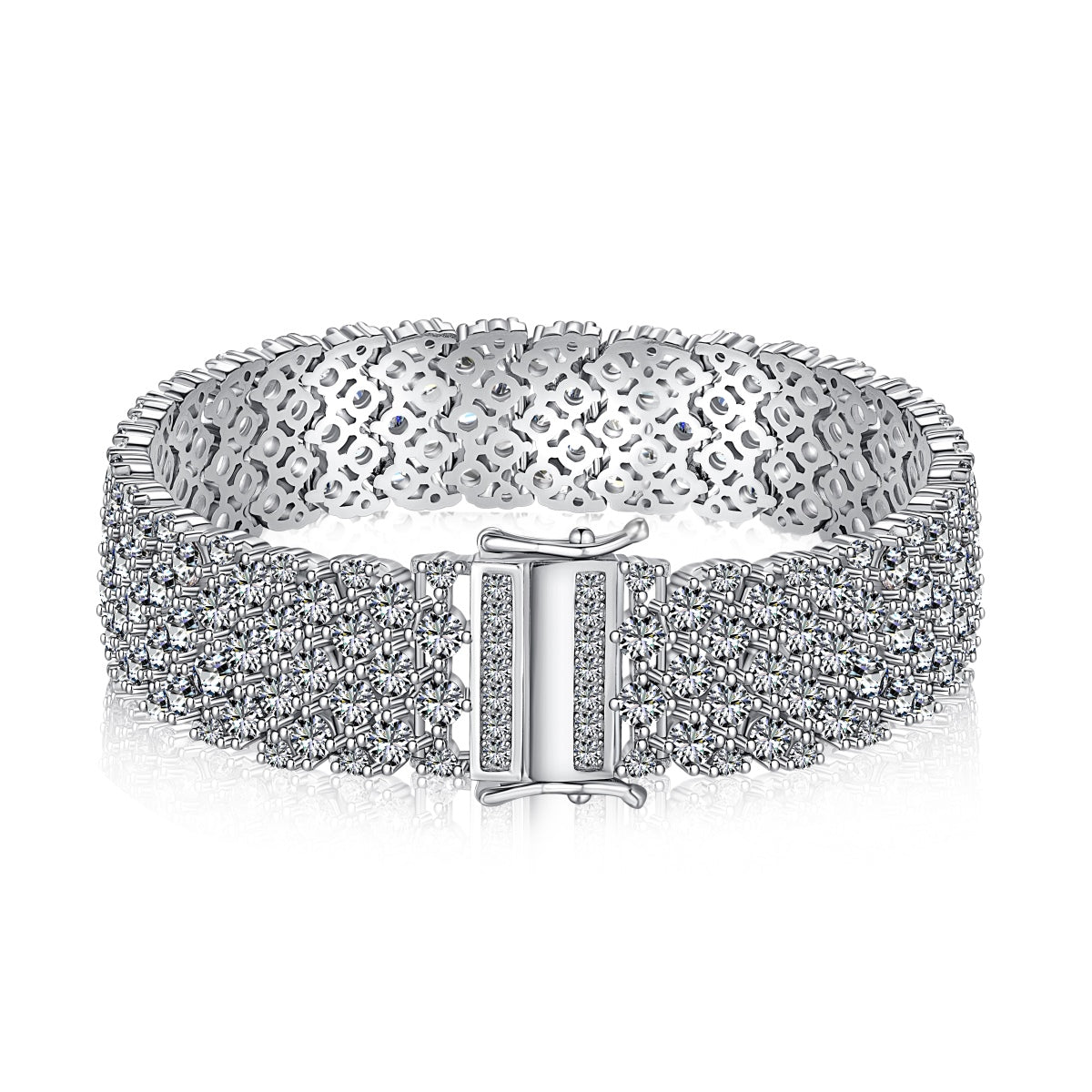 [ELAN LUXE]Ornate Elegant Round Cut Party Bracelet