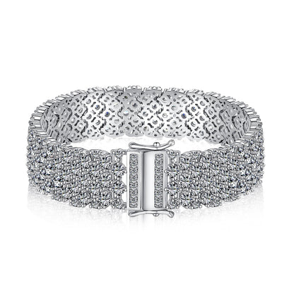 [ELAN LUXE]Ornate Elegant Round Cut Party Bracelet