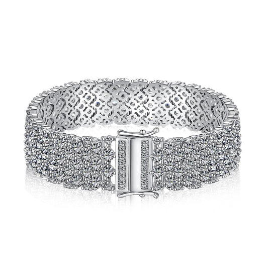 [ELAN LUXE]Ornate Elegant Round Cut Party Bracelet