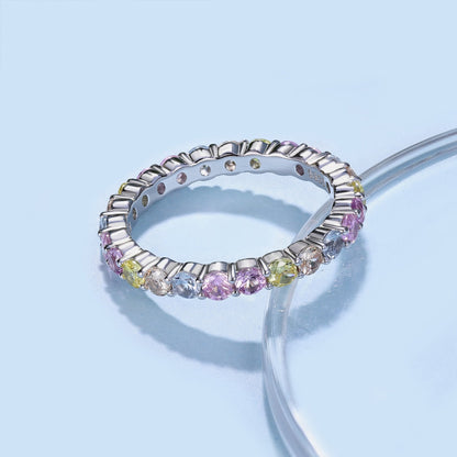 [ELAN LUXE]Dazzling Resplendent Round Cut Party Ring