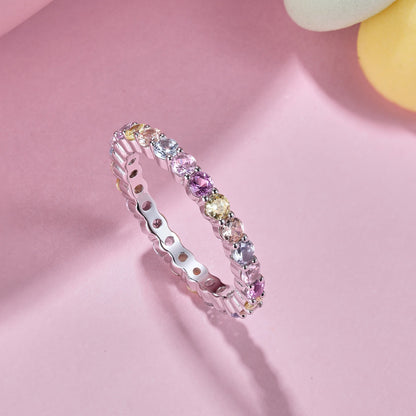 [ELAN LUXE]Dazzling Resplendent Round Cut Party Ring