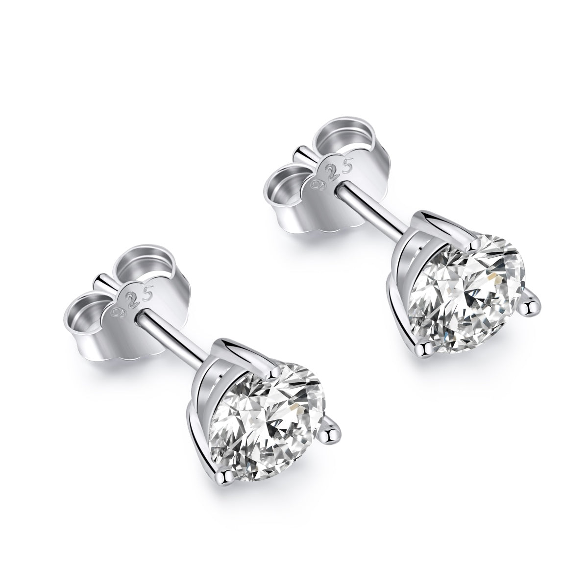 [ELAN LUXE]Dainty Round Shape Earrings