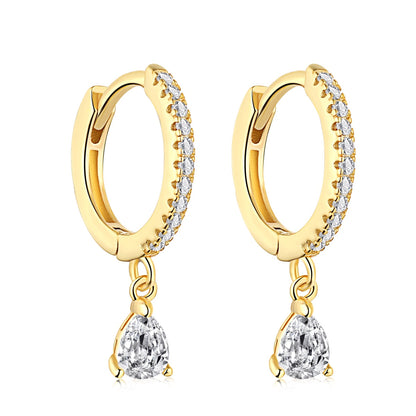 [ELAN LUXE]Luxurious Geometric Drop Earrings