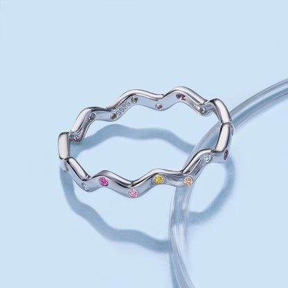 [ELAN LUXE]Ornate Vibrant Round Cut Daily Ring