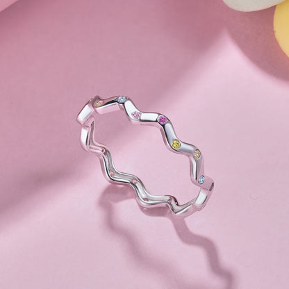 [ELAN LUXE]Ornate Vibrant Round Cut Daily Ring