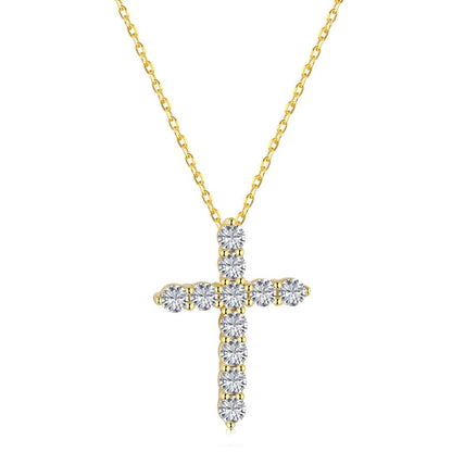 [ELAN LUXE]Unique Cross Shape Necklace