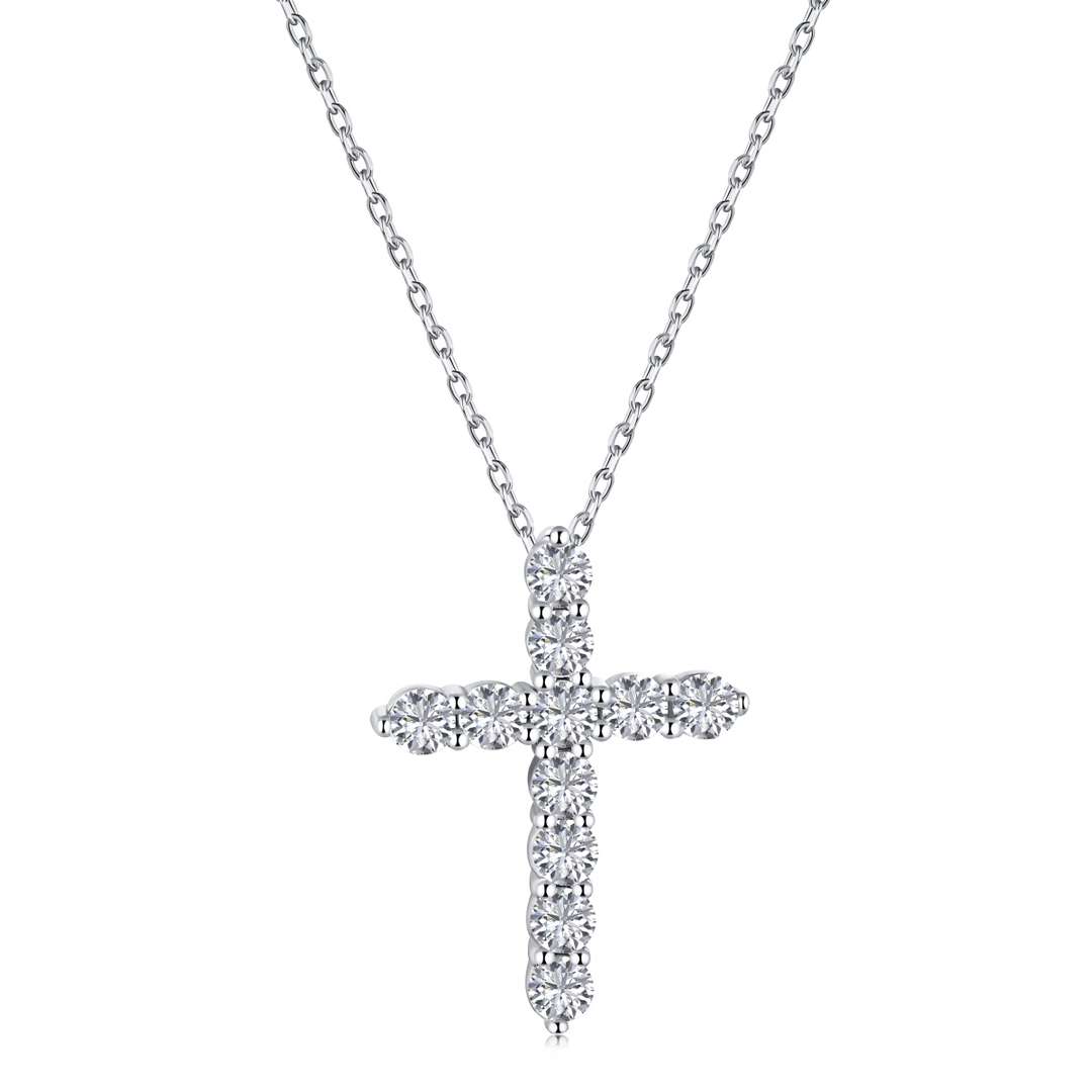 [ELAN LUXE]Unique Cross Shape Necklace