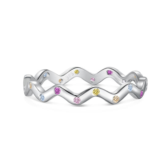 [ELAN LUXE]Ornate Vibrant Round Cut Daily Ring