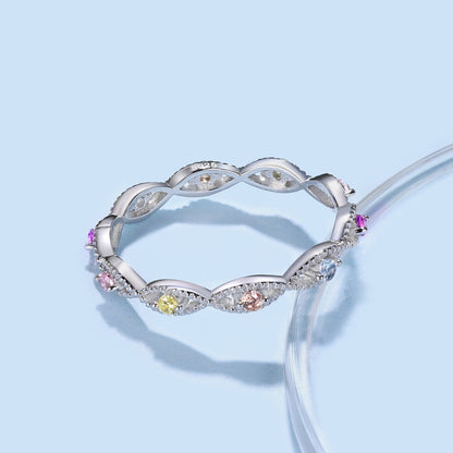 [ELAN LUXE]Elegant Energetic Round Cut Daily Ring