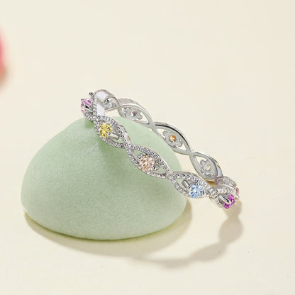 [ELAN LUXE]Elegant Energetic Round Cut Daily Ring