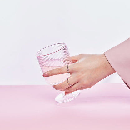 [ELAN LUXE]Elegant Energetic Round Cut Daily Ring
