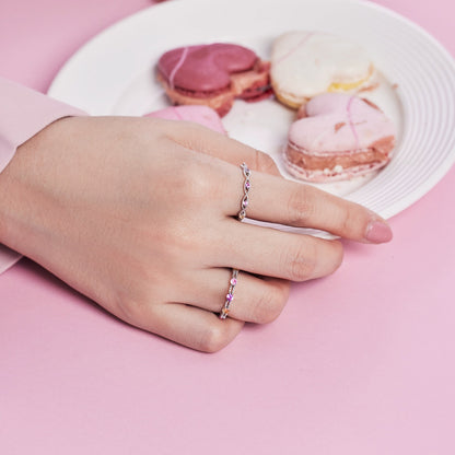 [ELAN LUXE]Elegant Energetic Round Cut Daily Ring