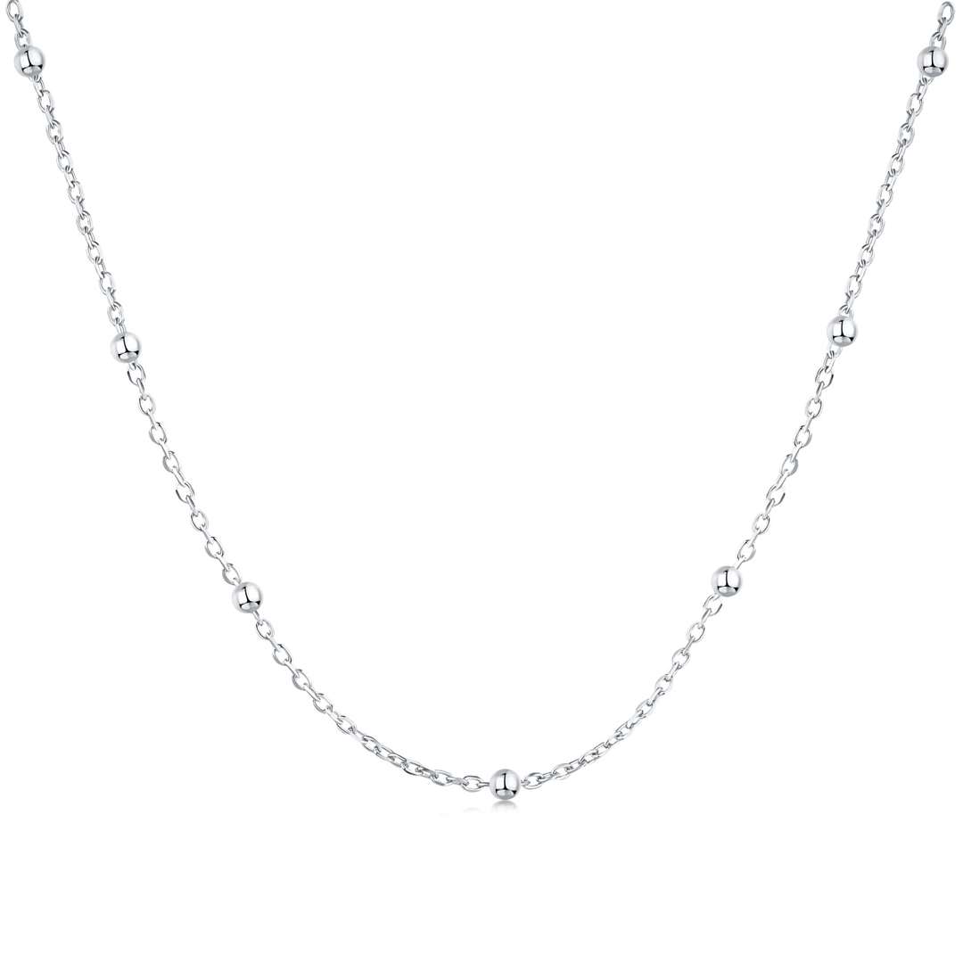 [ELAN LUXE]Small Bead Clavicle Chain Simple Necklace