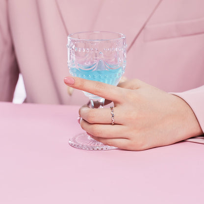 [ELAN LUXE]Ornate Vibrant Round Cut Daily Ring