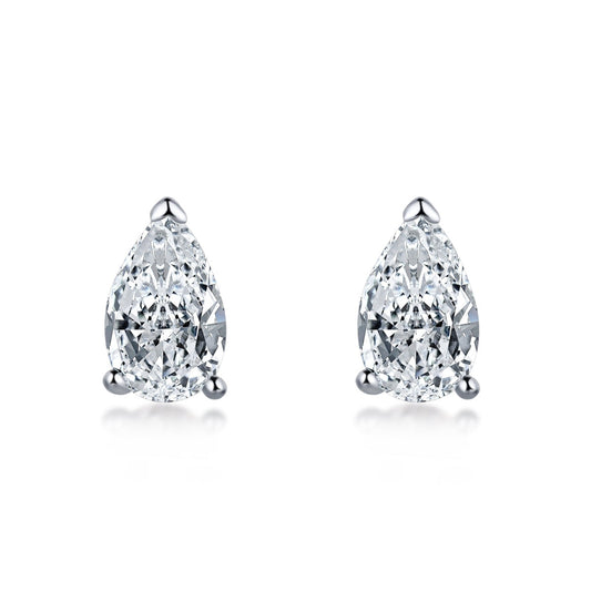 [ELAN LUXE]Ornate Water Drop Shape Earrings