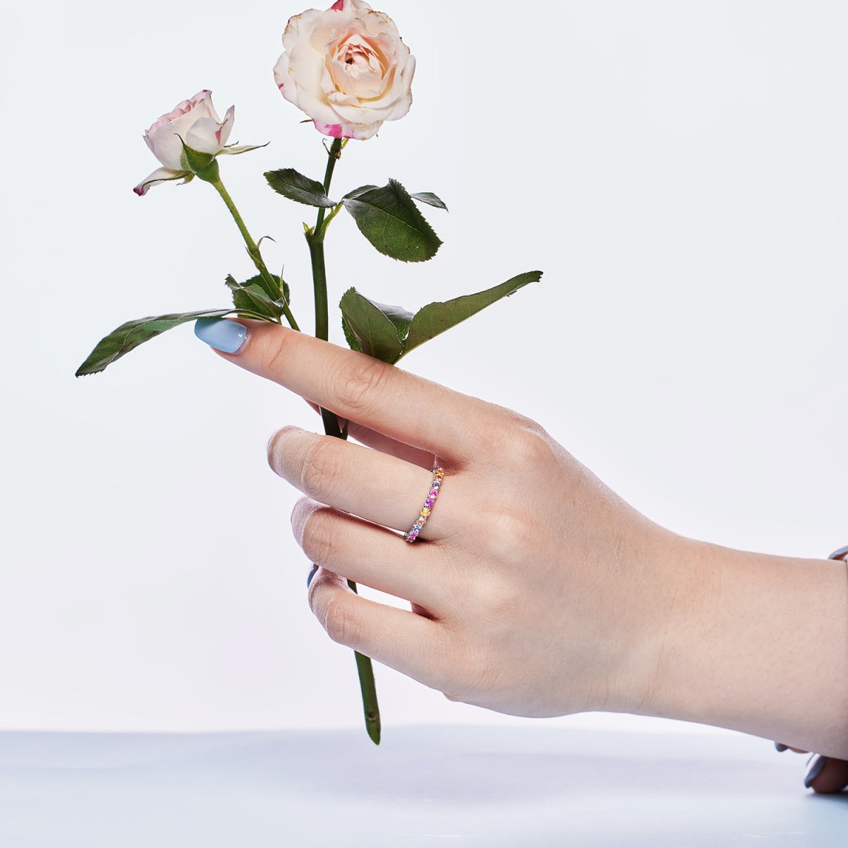 [ELAN LUXE]Dazzling Resplendent Round Cut Party Ring