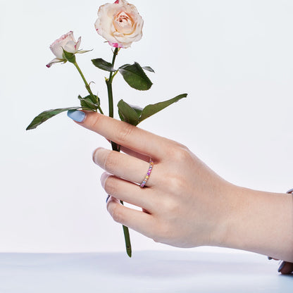 [ELAN LUXE]Dazzling Resplendent Round Cut Party Ring