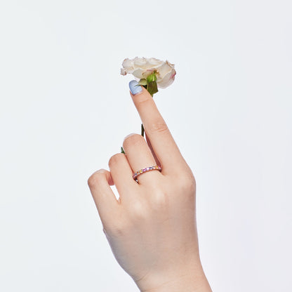 [ELAN LUXE]Dazzling Resplendent Round Cut Party Ring