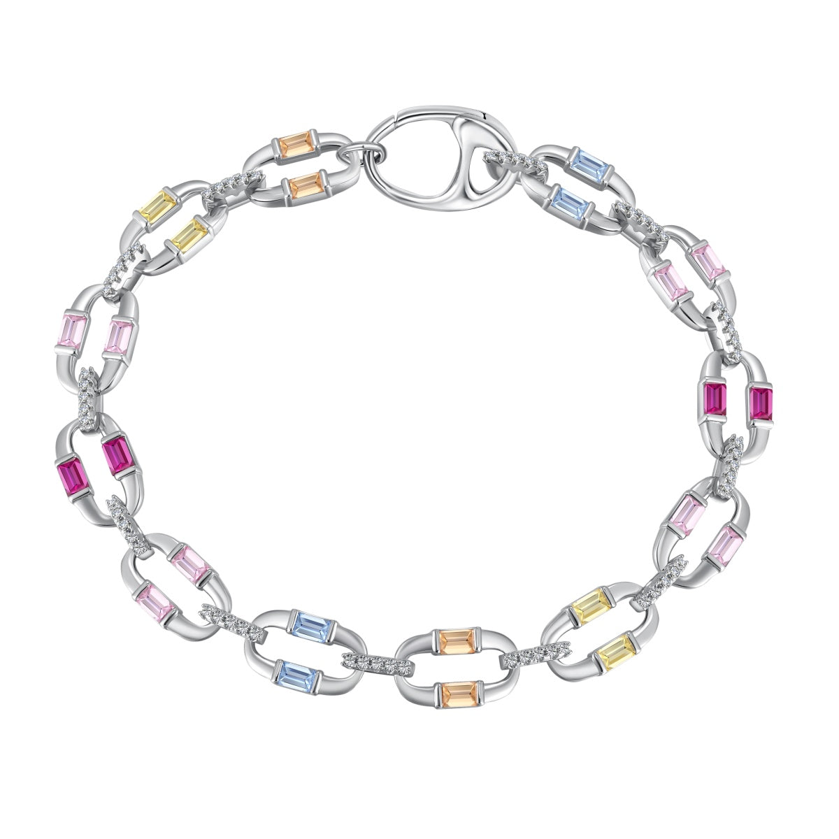 [ELAN LUXE]Dazzling Colorful Daily Bracelet