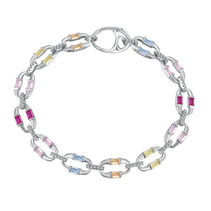 [ELAN LUXE]Dazzling Colorful Daily Bracelet