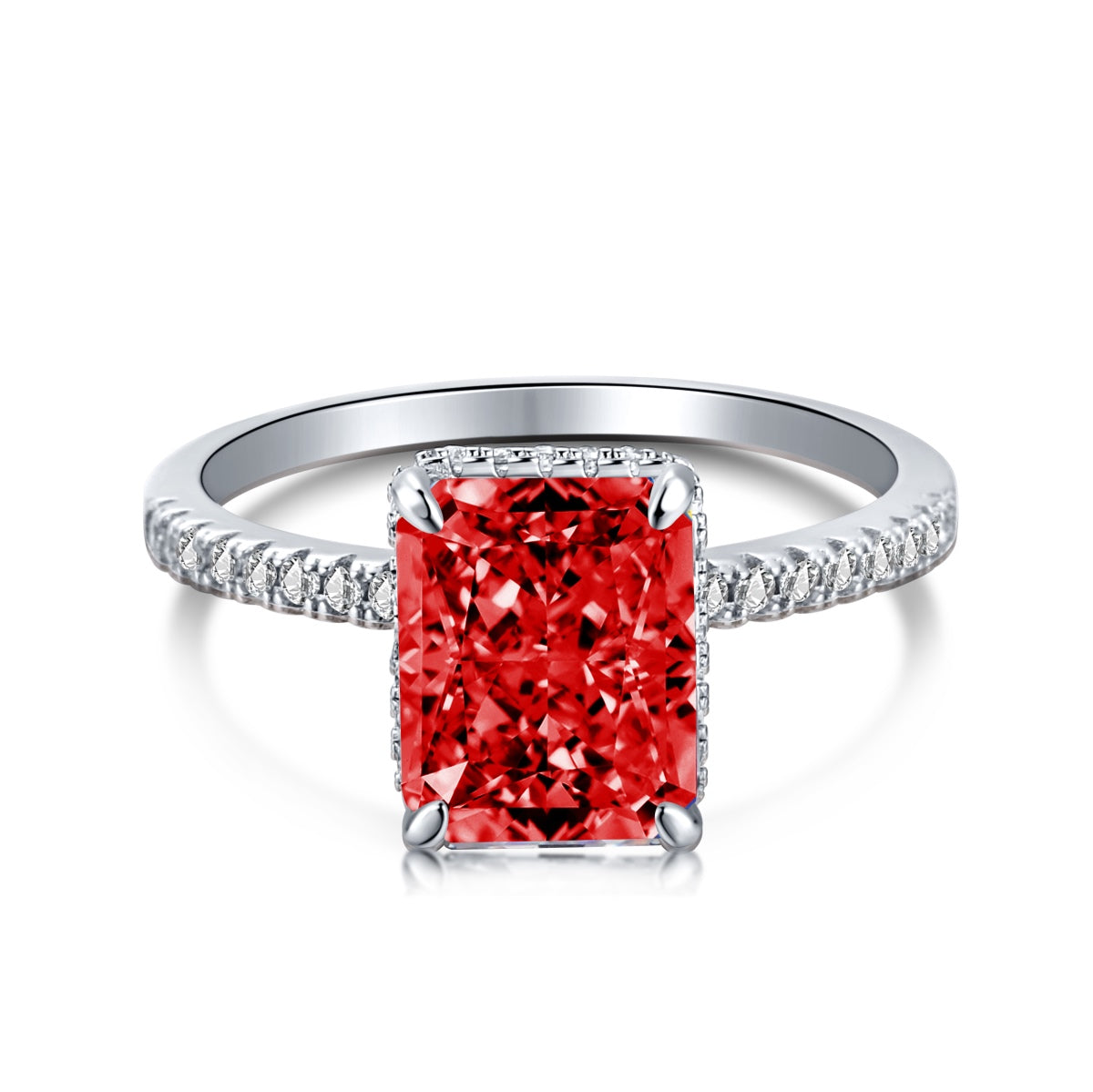 [ELAN LUXE]4.0 Carat Luxurious Engagement Ring