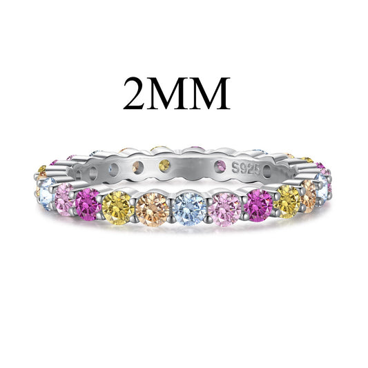 [ELAN LUXE]Elegant Vivid Round Cut Daily Ring
