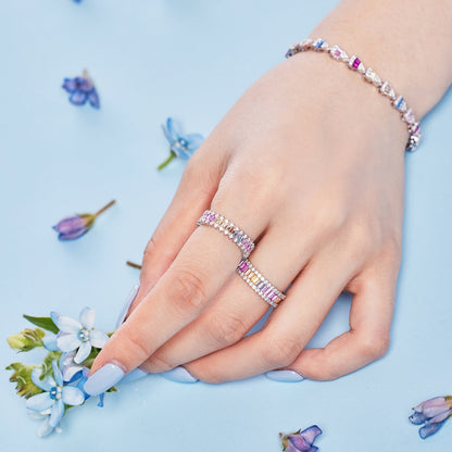 [ELAN LUXE]Radiant Water Drop Shape Daily Bracelet