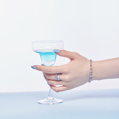 [ELAN LUXE]Radiant Water Drop Shape Daily Bracelet