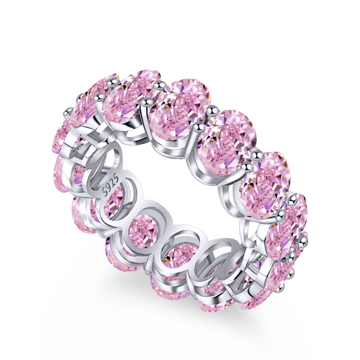 [ELAN LUXE]Dainty Elongated Cushion Cut Tennis Ring
