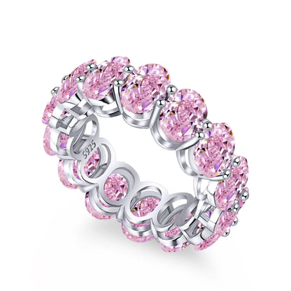 [ELAN LUXE]Dainty Elongated Cushion Cut Tennis Ring