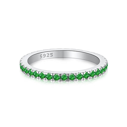 [ELAN LUXE]Delicate Sparkling Round Cut Daily Ring