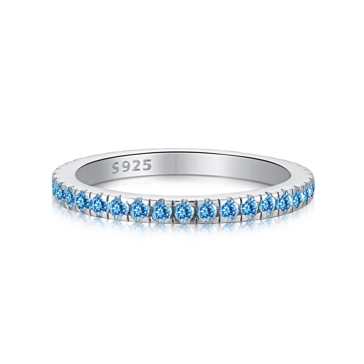 [ELAN LUXE]Delicate Sparkling Round Cut Daily Ring