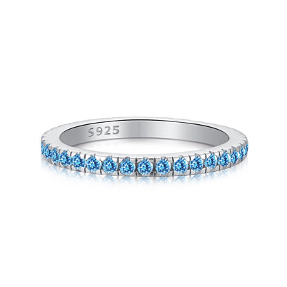 [ELAN LUXE]Delicate Sparkling Round Cut Daily Ring