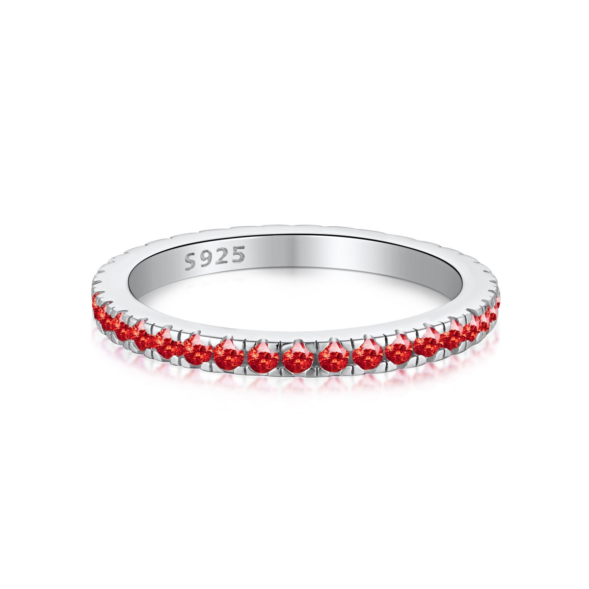 [ELAN LUXE]Delicate Sparkling Round Cut Daily Ring