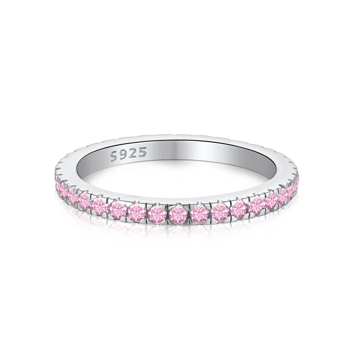 [ELAN LUXE]Delicate Sparkling Round Cut Daily Ring