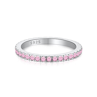 [ELAN LUXE]Delicate Sparkling Round Cut Daily Ring