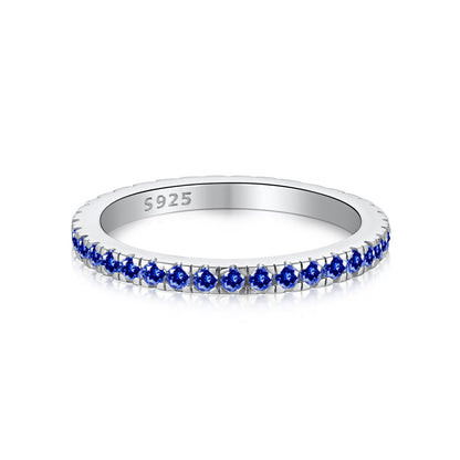 [ELAN LUXE]Delicate Sparkling Round Cut Daily Ring