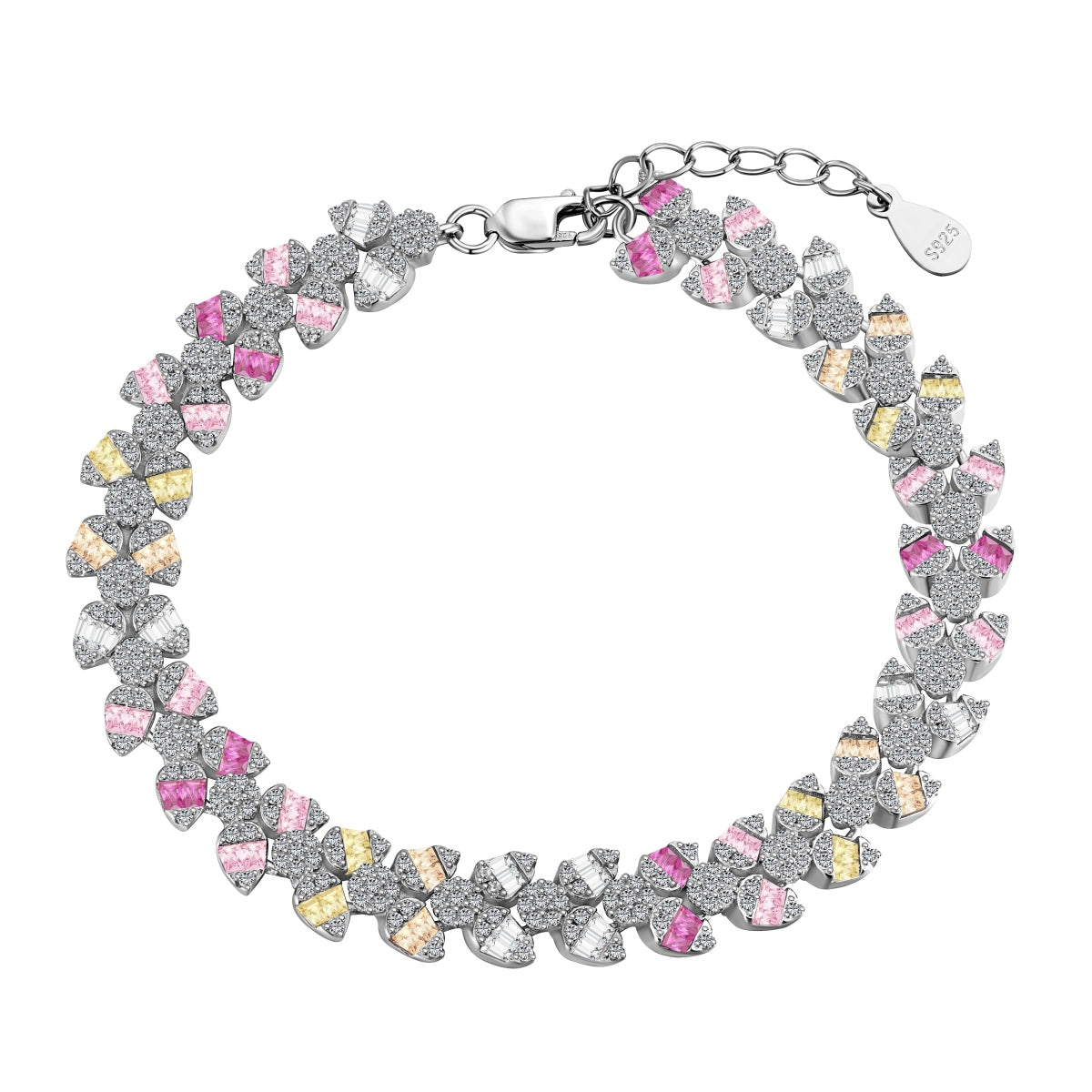 [ELAN LUXE]Dainty Exquisite Flower Shape Daily Bracelet