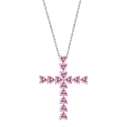 [ELAN LUXE]Radiant Cross Shape Necklace