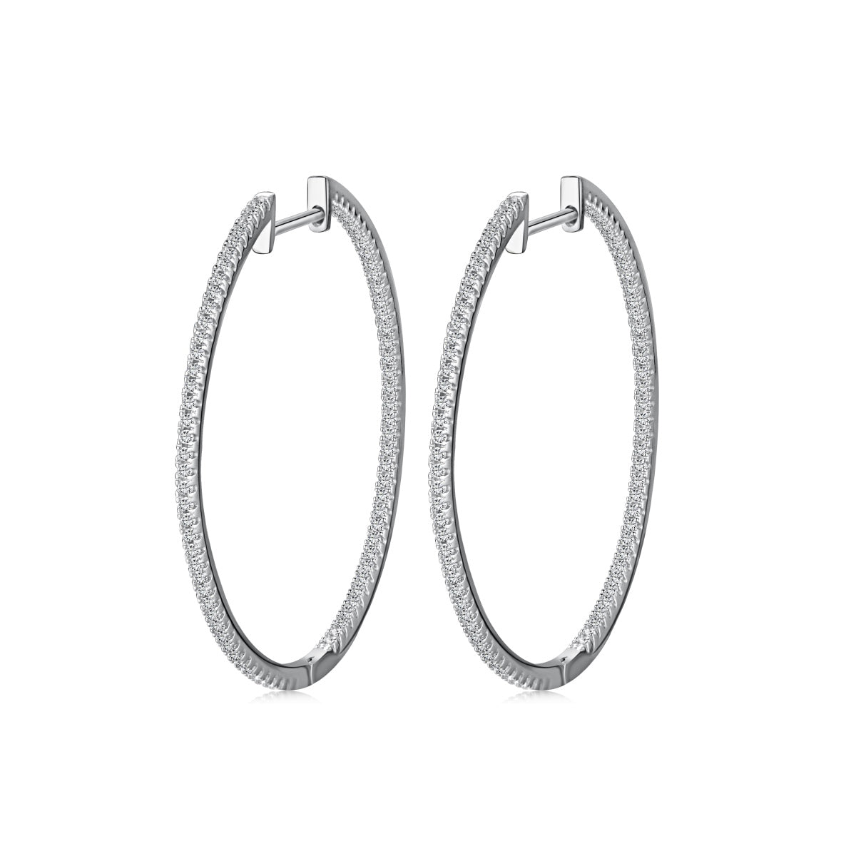 [ELAN LUXE]Popular Large Hoop Earrings