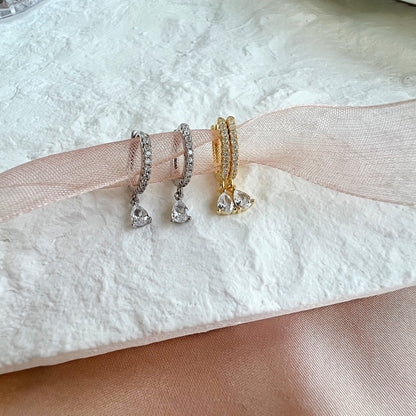 [ELAN LUXE]Luxurious Geometric Drop Earrings