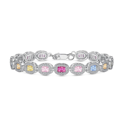 [ELAN LUXE]Exquisite Ornate Emerald Cut Daily Bracelet