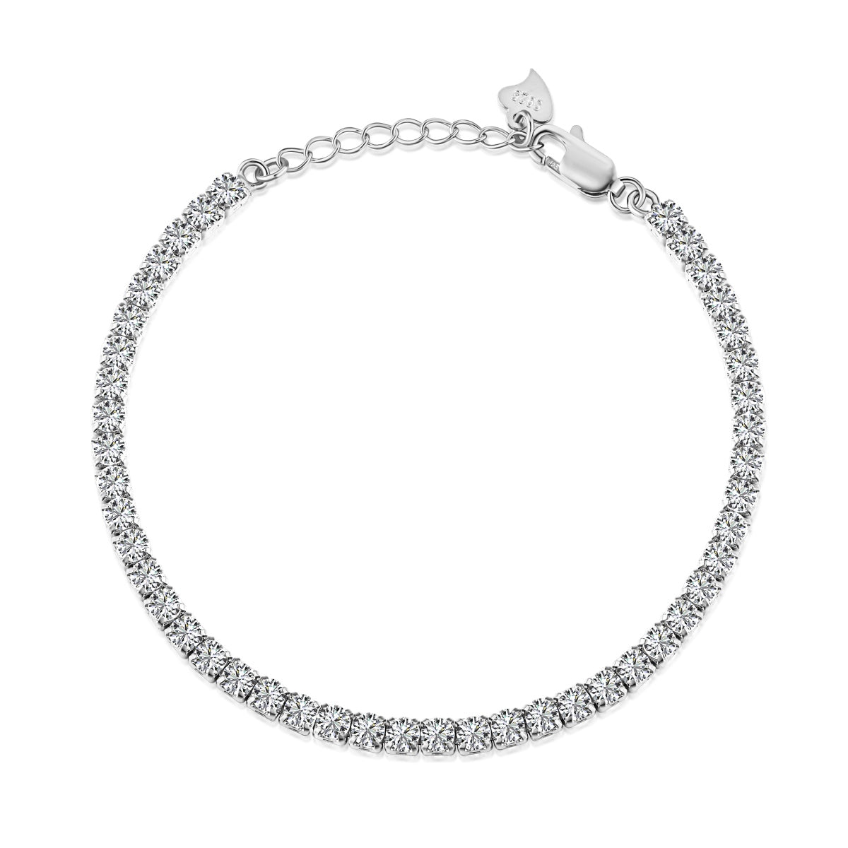 [ELAN LUXE]Sparkling Round Cut Daily Bracelet