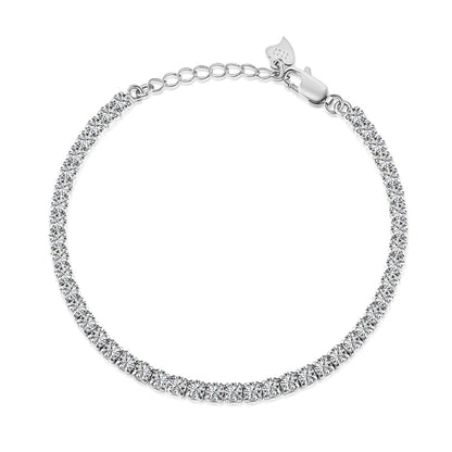 [ELAN LUXE]Sparkling Round Cut Daily Bracelet